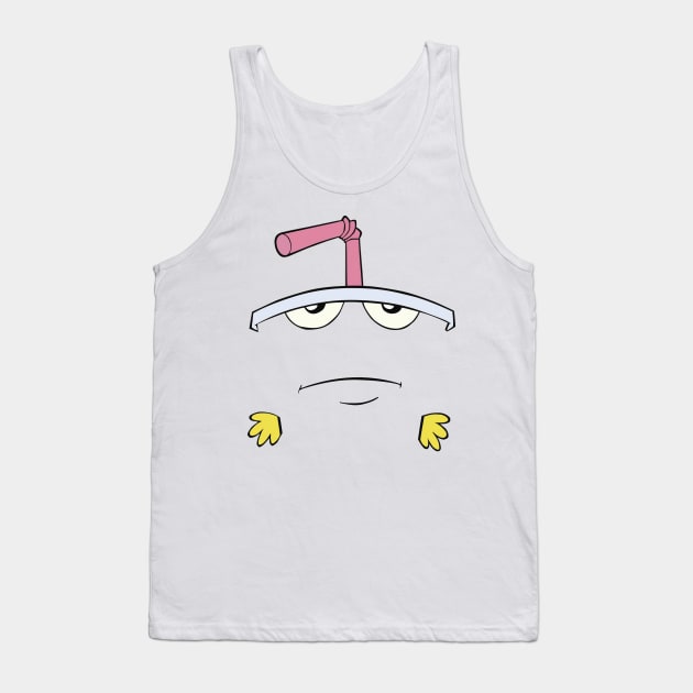 Aqua Teen Hunger Force - Master Shake Tank Top by Reds94